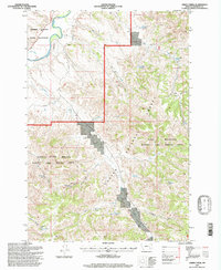Download a high-resolution, GPS-compatible USGS topo map for Green Creek, MT (1998 edition)