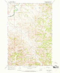 Download a high-resolution, GPS-compatible USGS topo map for Green Creek, MT (1970 edition)