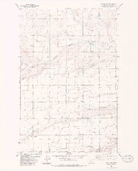 preview thumbnail of historical topo map of Teton County, MT in 1983