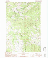 preview thumbnail of historical topo map of Lewis and Clark County, MT in 1989