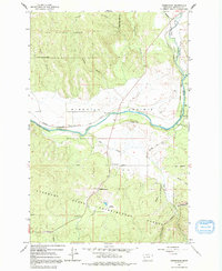 Download a high-resolution, GPS-compatible USGS topo map for Greenough, MT (1992 edition)