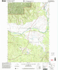Download a high-resolution, GPS-compatible USGS topo map for Greenough, MT (2003 edition)