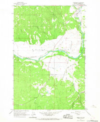Download a high-resolution, GPS-compatible USGS topo map for Greenough, MT (1967 edition)