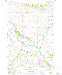 Download a high-resolution, GPS-compatible USGS topo map for Greycliff, MT (1981 edition)