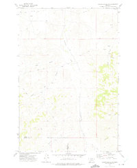 Download a high-resolution, GPS-compatible USGS topo map for Griffin Coulee NW, MT (1975 edition)