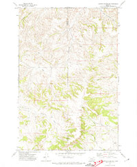Download a high-resolution, GPS-compatible USGS topo map for Griffin Coulee SW, MT (1974 edition)