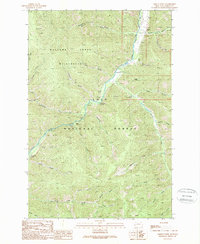 Download a high-resolution, GPS-compatible USGS topo map for Grizzly%20Point, MT (1989 edition)