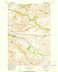 Download a high-resolution, GPS-compatible USGS topo map for Grosfield Ranch, MT (1953 edition)