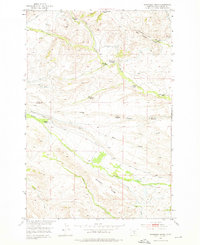 Download a high-resolution, GPS-compatible USGS topo map for Grosfield Ranch, MT (1976 edition)