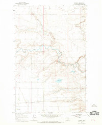 Download a high-resolution, GPS-compatible USGS topo map for Gunsight, MT (1969 edition)