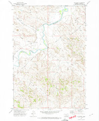 Download a high-resolution, GPS-compatible USGS topo map for HS School, MT (1974 edition)