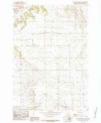 Download a high-resolution, GPS-compatible USGS topo map for Hailstone Basin SE, MT (1985 edition)