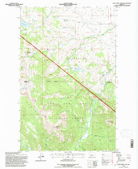 Download a high-resolution, GPS-compatible USGS topo map for Half Dome Crag, MT (1997 edition)