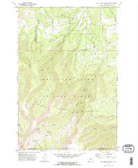 Download a high-resolution, GPS-compatible USGS topo map for Half Moon Canyon, MT (1973 edition)