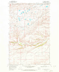 Download a high-resolution, GPS-compatible USGS topo map for Hall Coulee, MT (1972 edition)