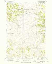 preview thumbnail of historical topo map of Rosebud County, MT in 1972