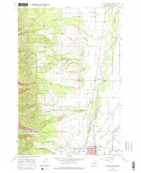 Download a high-resolution, GPS-compatible USGS topo map for Hamilton North, MT (1978 edition)