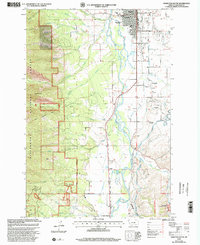 Download a high-resolution, GPS-compatible USGS topo map for Hamilton South, MT (2002 edition)