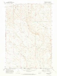 Download a high-resolution, GPS-compatible USGS topo map for Hammond SE, MT (1973 edition)