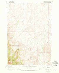 preview thumbnail of historical topo map of Beaverhead County, MT in 1965