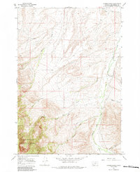 Download a high-resolution, GPS-compatible USGS topo map for Hansen Ranch, MT (1984 edition)