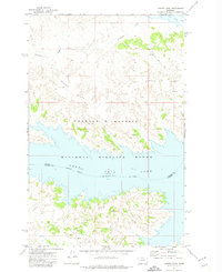 Download a high-resolution, GPS-compatible USGS topo map for Harper Camp, MT (1974 edition)