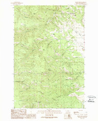 Download a high-resolution, GPS-compatible USGS topo map for Harvey Point, MT (1989 edition)