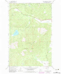 Download a high-resolution, GPS-compatible USGS topo map for Haskill Mountain, MT (1983 edition)