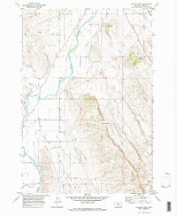 Download a high-resolution, GPS-compatible USGS topo map for Hatcher Pass, MT (1993 edition)
