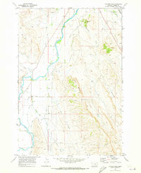 Download a high-resolution, GPS-compatible USGS topo map for Hatcher Pass, MT (1973 edition)