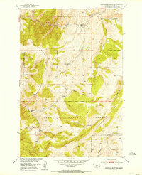 Download a high-resolution, GPS-compatible USGS topo map for Hatfield Mountain, MT (1953 edition)
