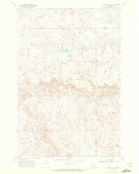 Download a high-resolution, GPS-compatible USGS topo map for Hathaway NW, MT (1972 edition)