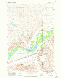 Download a high-resolution, GPS-compatible USGS topo map for Hathaway, MT (1972 edition)