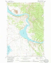 Download a high-resolution, GPS-compatible USGS topo map for Hauser Lake, MT (1985 edition)