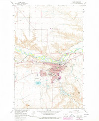 Download a high-resolution, GPS-compatible USGS topo map for Havre, MT (1978 edition)