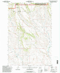 Download a high-resolution, GPS-compatible USGS topo map for Haymaker Ranch SW, MT (1997 edition)