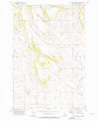 Download a high-resolution, GPS-compatible USGS topo map for Haymaker Ranch SW, MT (1976 edition)