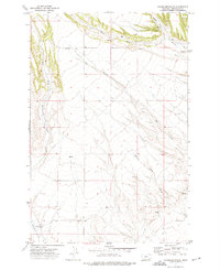 preview thumbnail of historical topo map of Wheatland County, MT in 1972
