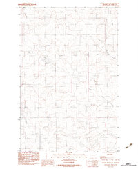 Download a high-resolution, GPS-compatible USGS topo map for Haynie Reservoir, MT (1983 edition)