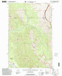 Download a high-resolution, GPS-compatible USGS topo map for Haystack Mountain, MT (1997 edition)