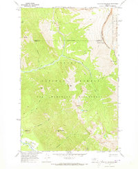 Download a high-resolution, GPS-compatible USGS topo map for Haystack Mountain, MT (1973 edition)