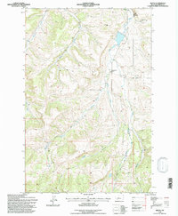 Download a high-resolution, GPS-compatible USGS topo map for Heath, MT (1997 edition)