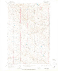 Download a high-resolution, GPS-compatible USGS topo map for Hecker Ranch, MT (1965 edition)