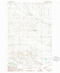 Download a high-resolution, GPS-compatible USGS topo map for Hedgesville, MT (1986 edition)