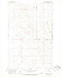 Download a high-resolution, GPS-compatible USGS topo map for Hedstrom Lake NW, MT (1968 edition)
