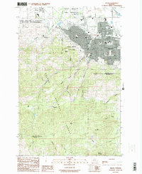 Download a high-resolution, GPS-compatible USGS topo map for Helena, MT (1985 edition)