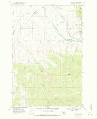 Download a high-resolution, GPS-compatible USGS topo map for Helmville, MT (1971 edition)
