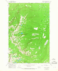 Download a high-resolution, GPS-compatible USGS topo map for Hemlock Lake, MT (1968 edition)