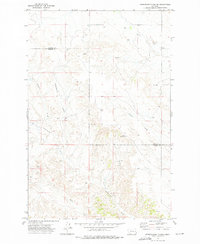 Download a high-resolution, GPS-compatible USGS topo map for Hendrickson Coulee, MT (1975 edition)