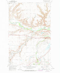 Download a high-resolution, GPS-compatible USGS topo map for Herron Park, MT (1978 edition)